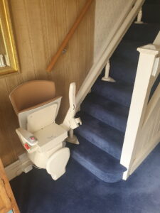 Stairlift installation.2